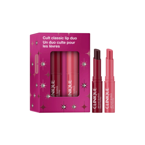 Mini Cult Classic Pink & Black Honey Lip Gift Set